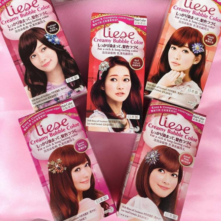 Liese Bubble Hair Dye in Rose Tea Brown Review – Life with Laine